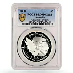 I[XgA 5 h ɗ̓yIIgE]NJ PR70 PCGS Ag RC 2008