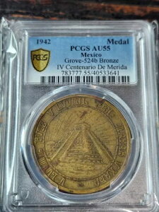 1942 �� ���L�V�R IV �Z���e�i���I �f �����_ �����_�� GROVE-524b PCGS AU58