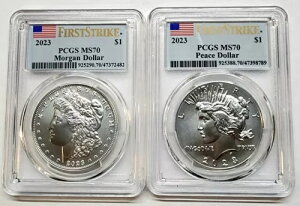 ▭ 2023 [Kƃs[X Vo[ _[ 2 Zbg PCGS MS70 FS tO x