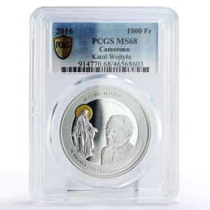 �J�����[�� 1000 �t���� �i�ՃJ���� �E�H�W�e�B�� ����}���A MS68 PCGS ��� 2016