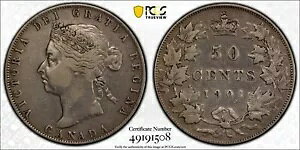 1901 Ji_ 50 Zg RC - PCGS VF fBe[ (N[jOς) F - z 80,000