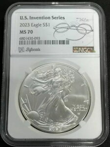 2023 $1 ^Cv 2 AJ Vo[ C[O NGC MS70 ߗpKl******