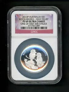 I[XgA 2013P $1 Vo[ 1 IX NGC PF69 UC CJZ~ nC[t 1st 500 Struck