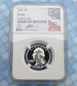 1963 NGC PF 68 X^[ Vg Vo[ NH[^[AfBbh gxA|bv 2