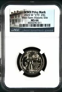 2020-W EBA t@[jՒn - NGC MS 66 - 񎟐E̔閧}[NuV75v