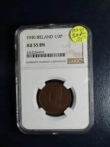 1940 ACh n[t yj[ NGC AU55 BN 1/2P RC̔iŔ̔܂!