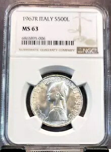 1967 C^A Vo[ 500  S500L lTX E[} NGC MS 63 󏭂Ȕ