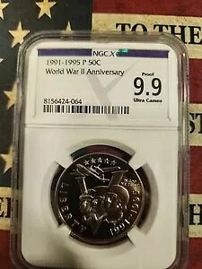 AJ 1991-1995 P n[t_[ 50c RC: 񎟐ELO - NGC X 9.9 PR69