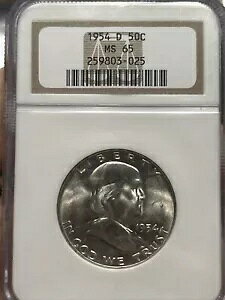1954 D NGC MS65 tN 0.5 h zCg RC 50 c 90% Vo[ zCg x