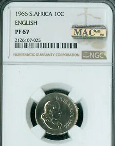 1966 AtJ AtJ[X 10 Zg NGC PF67 MAC X|bgX *