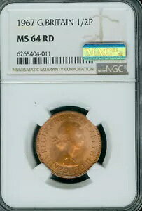 1967 CMX 1/2 yj[ NGC MS64 bh }bN X|bgX *