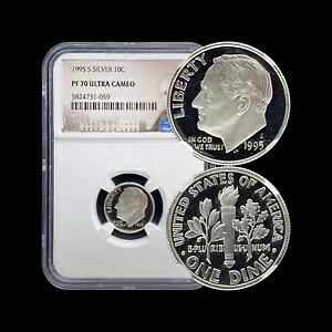 čB 1995A10 ZgAVo[ - NGC PF70 - gbv |bv ?? [Yxg _C