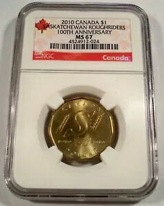 2010 �J�i�_�h�� NGC MS 67 �T�X�J�`������ ���t���C�_�[�Y 100 ���N�L�O 1910 $1