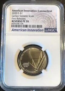 2020 AMERICAN INNOVATION CONNECTICUT NGC PF70 ���o�[�X�t�@�[�X�g�����[�X??����??