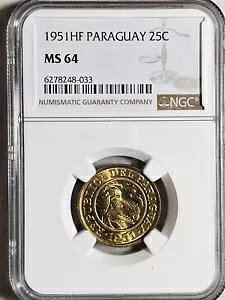 pOAC 25 ZeBX 1951 HF NGC MS 64