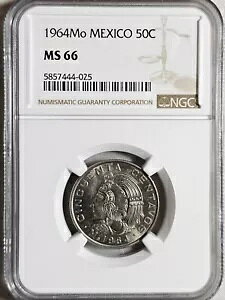 LVR 50 Z^{X 1964Mo NGC MS 66