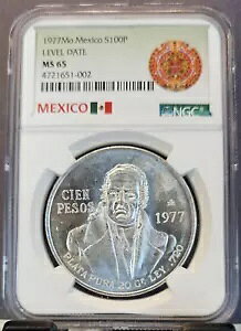 1977 LVR Vo[ 100 y\ S100P x fCg NGC MS 65  BU