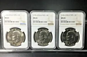 1976-D TY-1 h MS65 AC[n[ iAA 3  NGC VAԍt