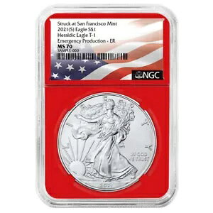 2021 (S) $1 AJ Vo[ C[O NGC MS70 ً}Y ER tO x...