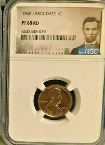 1960 P NGC PF 68 RD 傫ȓtv[t J[ |[g[g x j[Nȋ