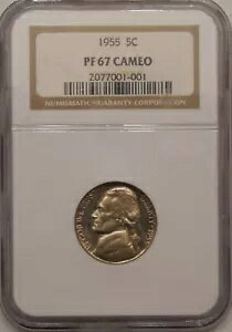 1955 WFt@[\ NGC PF-67-CAMEO f炵 GEM v[t jbP v[t 67 CAM