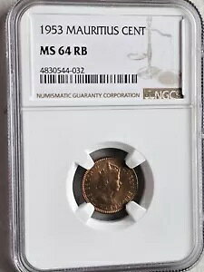 [VX 1 Zg 1953 NGC MS 64 RB
