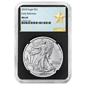 2024 $1 AJ Vo[ C[O NGC MS69 ER EGXg |Cg X^[ x g RA