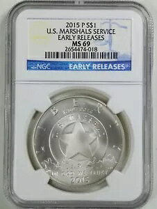 2015-P $1 �č��ۈ����T�[�r�X��h�� MS69 NGC 2654474-018 ���������[�X