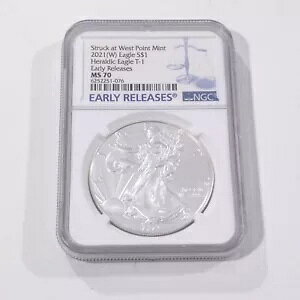 2021 NGC Heraldic Eagle MS 70 ���E�F�X�g�|�C���g�����ǂŏՓ�