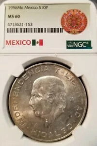 1956 LVR Vo[ 10 y\ S10P C_S NGC MS 60 ̂V[vȃfBe[