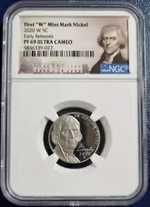 2020 W Jefferson Nickel ���������[�X NGC PF69 PROOF WEST POINT #79959