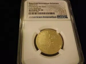 2019-S $1 American Innovation ���o�[�X�v���[�t NGC PF 70 �E���g�� �J���I