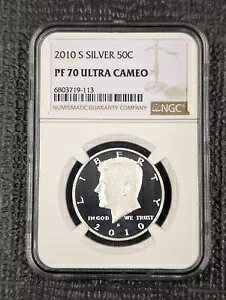 2010 S PF 70 Eg JI Vo[ PlfB 50C n[t_[ NGC ȃACAs[