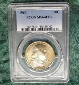 1960 PCGS MS 64 FBL tN Vo[ n[t_[AUSA tx C 50CAg[