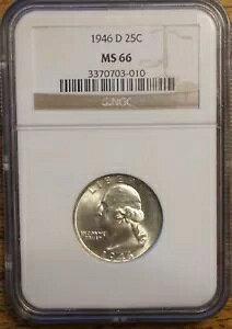 1946-D Vo[EHbVBNH[^[ - MS-66 BY NGC 3370703-010 ኱̒F