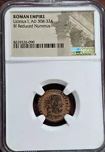 NGC F ROMAN EMPIRE Licinlus IAAD 308-324 BI z (*759*)