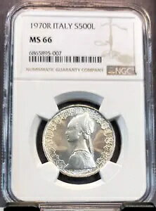1970 C^A Vo[ 500  S500L RoXVbvX NGC MS 66 uCgWF BU