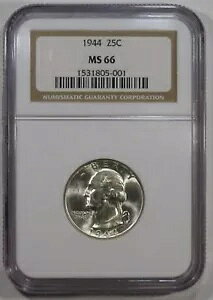 1944 Vg NH[^[ NGC MS66