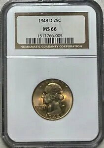 1948 D Vg NH[^[ NGC MS66 iCX g[jO