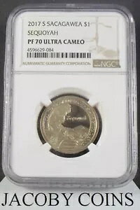 2017 S TJKEBA $1 NGC PF70 Eg JI ZRCA uE x