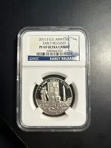 2011-S ėR 50c NGC PF 69 Eg JI [X - v[t