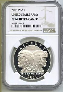 2011-P �č����R�v���[�t �V���o�[ �_���[ NGC PF69 �E���g�� �J���I �R�C�� - J4??29