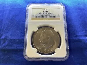 1974 D BU AC[n[ ACN h 1 h RC NGC O[h MS65 rbO XJC z[h