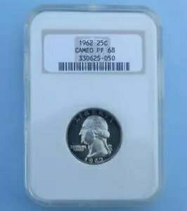 1962 NGC PF 68 �J�� ���V���g�� �V���o�[ �N�H�[�^�[�A�v���[�t 68 �J���I 50C�A�t�@�b�e�B �X���u