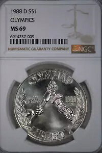 1988 D IsbNLOh MS 69 NGC