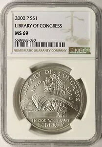 2000-P AJc}  $1 NGC MS69