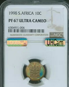 1998 ��A�t���J 10 �Z���g �v���[�t NGC PF-67 �E���g�� �J���I MAC �i��??