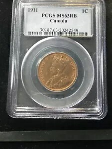 1911 PCGS Ji_O[hA[W 1 ZgA**MS-63**