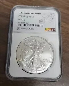 2023 �A�����J�� �V���o�[ �C�[�O�� - NGC MS70 - �č������V���[�Y - �G���g���}�[