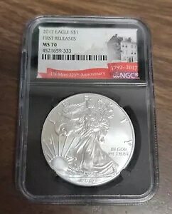 2017 AJ Vo[ C[O - NGC MS70 - 񃊃[X - ubN RA z_[